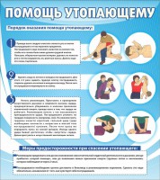 Стенд "Помощь утопающему" - fgospostavki.ru - Махачкала