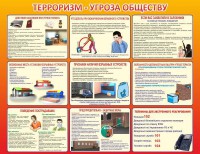 Стенд "Терроризм угроза обществу" - fgospostavki.ru - Махачкала