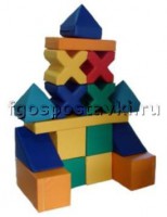 Мягкий модуль-конструктор "Замок" (17 элементов) - fgospostavki.ru - Махачкала