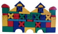 Мягкий модуль-конструктор "Замок" (46 элементов) - fgospostavki.ru - Махачкала