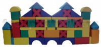 Мягкий модуль-конструктор "Замок" (52 элемента) - fgospostavki.ru - Махачкала
