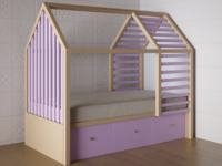 Детская кровать «Инга» - fgospostavki.ru - Махачкала