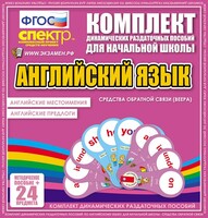 Динамические раздаточные пособия. Английский язык (веера). Английские местоимения, английские предлоги. - fgospostavki.ru - Махачкала