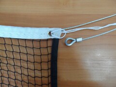 Сетка для бадминтона с тросом (1,5 миллиметра) - fgospostavki.ru - Махачкала