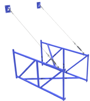 Ферма баскетбольная вынос 2 метра для щита из оргстекла 1,8х.1,05 метра - fgospostavki.ru - Махачкала
