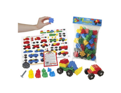 Конструктор «Транспортные средства» 64 детали - fgospostavki.ru - Махачкала