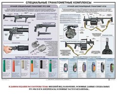 Плакат "Специальные гранатометные комплексы (РГС-50М, 6Г30)" - fgospostavki.ru - Махачкала