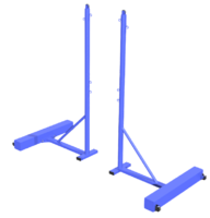 Стойка для бадминтона передвижная с противовесом (2 штуки) - fgospostavki.ru - Махачкала