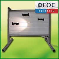 Панель с держателями и подсветкой для монтажа оборудования для проведения демонстрационных опытов по химии - fgospostavki.ru - Махачкала