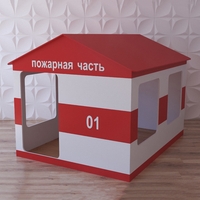 Детский игровой домик «Пожарная служба» - fgospostavki.ru - Махачкала