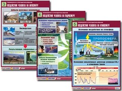 Комплект таблиц "Геоэкология и природопользование" (8 таблиц, формат А1, ламинированные) - fgospostavki.ru - Махачкала