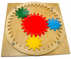 Тактильно-развивающая панель “Планетарный механизм” - fgospostavki.ru - Махачкала