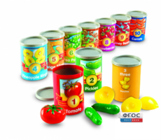 Набор для счета от 1 до 10 "Консервы" - fgospostavki.ru - Махачкала