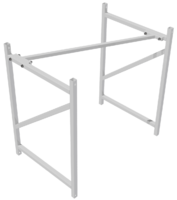 Ферма баскетбольная для щита из оргстекла (1,2х0,9 метра), вынос 0,5 метра - fgospostavki.ru - Махачкала