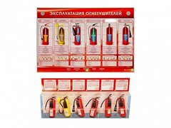 Электрифицированный стенд-тренажер "Эксплуатация огнетушителей" с разрезными агрегатами - fgospostavki.ru - Махачкала