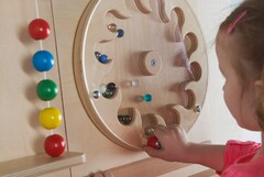 Тактильно-развивающая панель “Лабиринт-цветок” - fgospostavki.ru - Махачкала