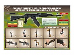 Стенд-тренажер по сборке-разборке автомата Калашникова АК-74М - fgospostavki.ru - Махачкала