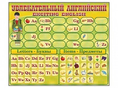 Комплект оборудования "Английский алфавит" с комплектом тематических магнитов - fgospostavki.ru - Махачкала