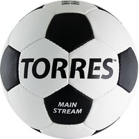Мяч футбольный TORRES Main Stream (размер 4, синтетическая кожа, тренировочный) - fgospostavki.ru - Махачкала