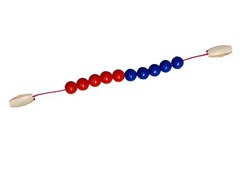Бусы для счета в пределах 10 (раздаточные) - fgospostavki.ru - Махачкала