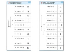 Комплект карточек (10) "Обучающий калейдоскоп. Сложение и вычитание в пределах 10" - fgospostavki.ru - Махачкала