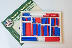 Набор элементов для числовой линейки и счетного квадрата - fgospostavki.ru - Махачкала