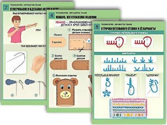 Комплект таблиц "Технология. Обработка ткани" (12 таблиц, А1, ламинированные) - fgospostavki.ru - Махачкала