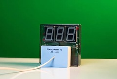 Датчик температуры с независимой индикацией (термометр демонстрационный) - fgospostavki.ru - Махачкала