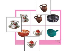 Логопедическое лото "Посуда" (4 планшета, 24 карточки, цветное, ламинированное) - fgospostavki.ru - Махачкала