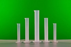 Комплект мерных цилиндров пластиковых (5 штук) - fgospostavki.ru - Махачкала