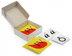 Модель-аппликация "Генетика групп крови" (демонстрационный набор из 24 карт) - fgospostavki.ru - Махачкала