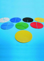 Набор пластин для представления дробей в виде кругов - fgospostavki.ru - Махачкала