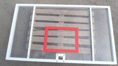 Щит баскетбольный тренировочный из поликарбоната (1200х900 мм) - fgospostavki.ru - Махачкала