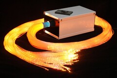 Пучок фибероптических волокон с боковым точечным свечением «Звёздный дождь» 150х2 м в комплекте с источником света - fgospostavki.ru - Махачкала