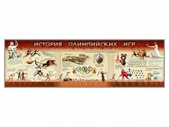Настенное полотно "История Олимпийских игр" - fgospostavki.ru - Махачкала