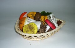 Муляжи "Корзина с грибами" - fgospostavki.ru - Махачкала