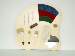 Тактильная панель "Тело гусеницы" (кисточки) - fgospostavki.ru - Махачкала