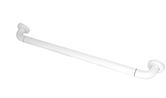 Поручень прямой с антибактериальным покрытием (белый) - fgospostavki.ru - Махачкала