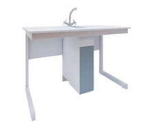 Стол ученический для кабинета химии двухместный - fgospostavki.ru - Махачкала