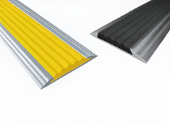 Алюминиевая полоса с резиновой вставкой 1330 миллиметров - fgospostavki.ru - Махачкала