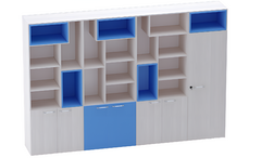 Комплект шкафов Smarty  для кабинета - fgospostavki.ru - Махачкала