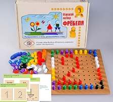 Игровой набор Фребеля "Мозаика со шнуровкой" (серия "Эксперимент") - fgospostavki.ru - Махачкала