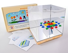 Игровой набор Фребеля "Мозаика геометрическая 3D" - fgospostavki.ru - Махачкала
