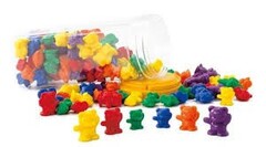 Счетный материал фигурки "Мишки с рюкзаками" - fgospostavki.ru - Махачкала