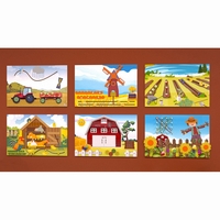 Комплект настенных панелей «Ферма» - fgospostavki.ru - Махачкала