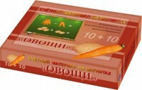 Счетный материал на магнитах "Овощи" - fgospostavki.ru - Махачкала