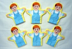 Набор рукавичек "Эмоции (мальчики)" 6 штук - fgospostavki.ru - Махачкала