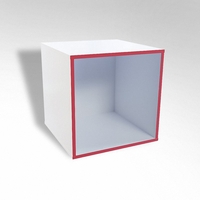 Открытая настенная полка-секция ТР1 ЛДСП  - fgospostavki.ru - Махачкала