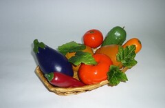 Муляжи "Корзина с овощами" - fgospostavki.ru - Махачкала