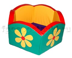 Сухой бассейн шестигранный "Ромашка" - fgospostavki.ru - Махачкала